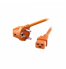 Шнур (кабель питания) ACD SUPER HEAVY DUTY  3*2,5 S22C19, (Schuko - C19), 16А, оранжевый, 2,0 м                                                                                                                                                           