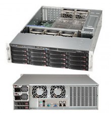 Корпус SuperMicro CSE-836BA-R920B Black 16xHotSwap SAS/SATA, Enhanced E-ATX 920W HS 3U RM                                                                                                                                                                 