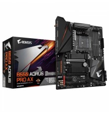 Материнская плата B550 AORUS PRO AX, Socket AM4, AMD B550, 4xDDR4-3200, HDMI, 3xPCI-Ex16, 2xPCI-Ex1, 6xSATA3(RAID 0/1/10), 2xM.2, 8 Ch Audio, 2,5GLan, WiFi, (6+4)xUSB2.0, (4+2)xUSB3.2, (1+1)USB3.2 Type-C™, ATX, RTL                                    