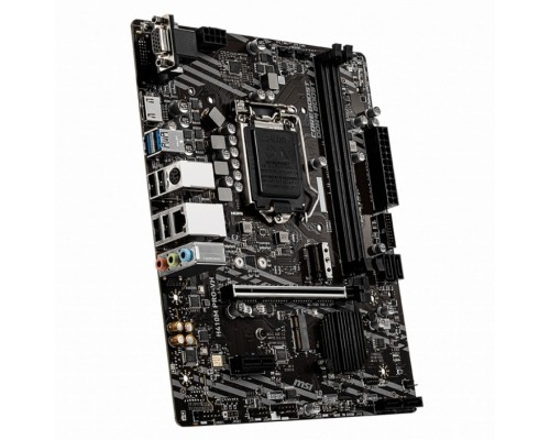 Материнская плата H410M PRO-VH Socket 1200, Intel® H410, 2xDDR4-2933, HDMI+VGA, 1xPCI-Ex16x, 1xPCI-Ex1x, 4xSATA3, 2xM.2, 8 Ch Audio, GLan, (4+2)xUSB2.0, (2+2)xUSB3.2, 1xPS/2, mATX, RTL