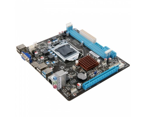 Материнская плата H61FFL Socket 1155, Intel®H61, 2xDDR3-1333, D-SUB+HDMI, 1xPCI-Ex16,1xPCI-EX1, 4xSATA2, 8 Ch Audio, Lan, (6+2)USB2.0, mATX, RTL