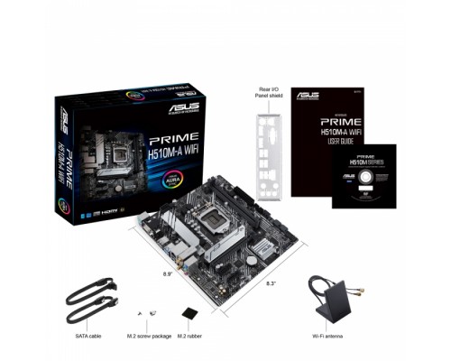 Материнская плата PRIME H510M-A WIFI /LGA1200,H510,M.2,DP,HDMI,AURA,MB