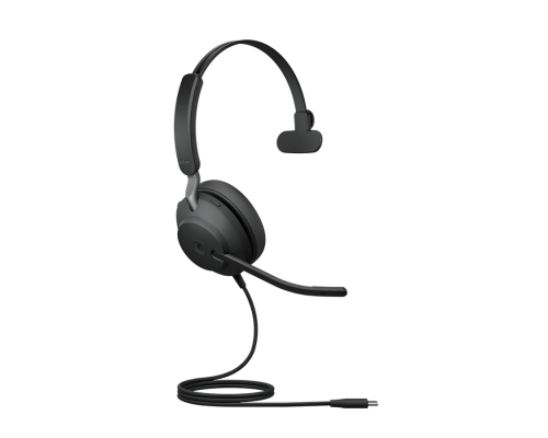 Гарнитура Jabra Evolve2 40, USB-C, MS Mono