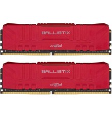 Оперативная память Crucial 32GB Kit (16GBx2) DDR4 3600MT/s CL16 Unbuffered DIMM 288 pin Ballistix Red                                                                                                                                                     