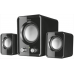 Акустическая система Trust Speaker System Ziva, 2.1, 6W(RMS), USB / Mini jack 3.5mm, Black [21525]