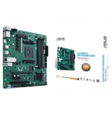 Материнская плата ASUS PRO B550M-C/CSM, Socket AM4, B550, 2*DDR4,2*DP+HDMI, SATA3 + RAID, Audio, Gb LAN, USB 3.1*8, USB 2.0*4, COM*1 header (w/o cable), mATX ; 90MB15Q0-M0EAYC                                                                           