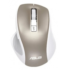 Мышь ASUS MW202 Silent Wireless Optical MW202 Беспроводная .4000 dpi.74.73 x 39.13 x 106.84 мм .64 грамма.Белый+золотистый                                                                                                                                