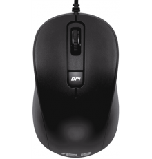 Мышь MU101C ASUS Wired USB Blue Ray Silent Mouse. Проводная .3200 dpi.96 x 57 x 38 мм .64 грамма.Черный                                                                                                                                                   