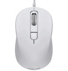 Мышь MU101C ASUS Wired USB Blue Ray Silent Mouse. Проводная .3200 dpi.96 x 57 x 38 мм .64 грамма.Белый                                                                                                                                                    