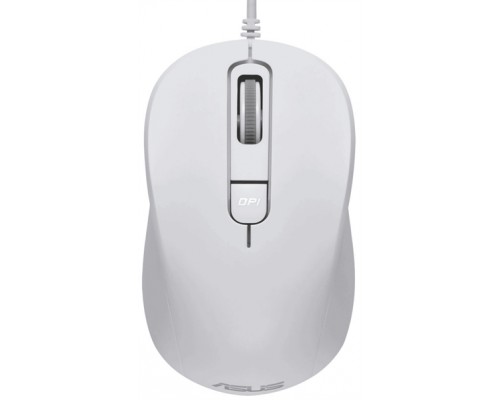 Мышь MU101C ASUS Wired USB Blue Ray Silent Mouse. Проводная .3200 dpi.96 x 57 x 38 мм .64 грамма.Белый