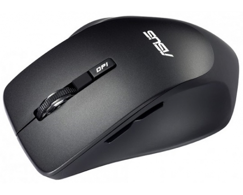 Беспроводная мышь ASUS WT425 черная (1000/1600 dpi, USB, 5but+Roll, RF 2.4GHz, Optical).ASUS WT425 Optical Wireless Mouse Black