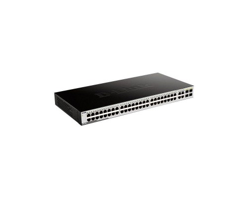 Коммутатор D-Link DGS-1052/A2A, L2 Unmanaged Switch with 48 10/100/1000Base-T and 4 100/1000Base-T/SFP combo-ports. 16K Mac address, 802.3x Flow Control, Auto MDI/MDI-X, 802.1p QoS, D-Link Green technology, Me