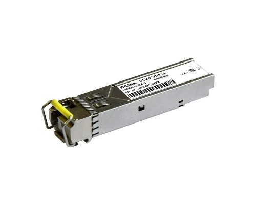 Трансивер D-Link 330T/3KM/A1A WDM SFP Transceiver with 1 1000Base-BX-D port.Up to 3km, single-mode Fiber, Simplex SC connector, Transmitting and Receiving wavelength: TX-1550nm, RX-1310nm, 3.3V power.