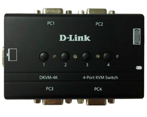 Переключатель KVM D-link DKVM-4K