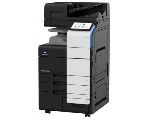 МФУ лазеоное Konica Minolta bizhub 450i (МФУ, A3, 45 ppm, DADF, без тумбы, без картриджей, без кабеля питания, запуск только инженером платно, замена AA6U021)