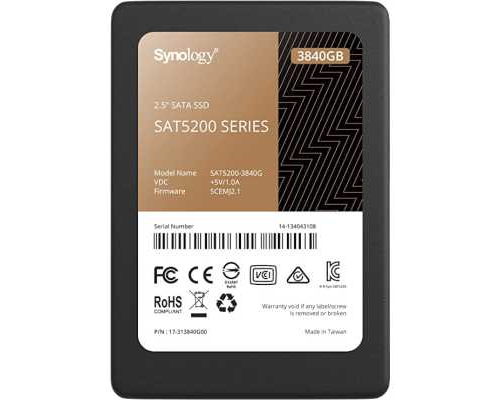 Накопитель SSD 'Synology SAT5200 Series SATA 2,5