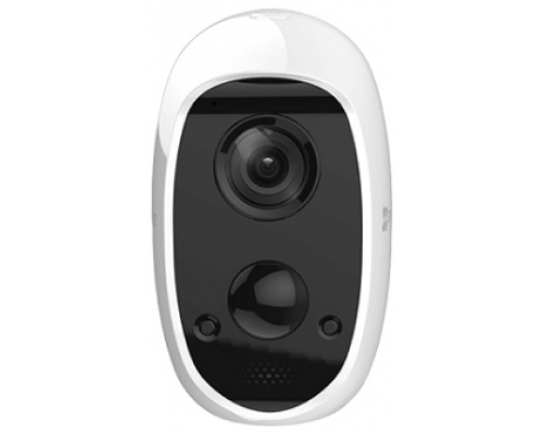 Камера Ezviz C3A 2 MP Wi-Fi камера с аккумулятором 1/4'' CMOS матрица; объектив 2.2 мм@F2.4; угол обзора 126°; ИК-фильтр; Ночная съемка до 7.5м; Частота кадров, мак.50Гц@25 к/с, 60Гц@30 к/с; Смарт H.264