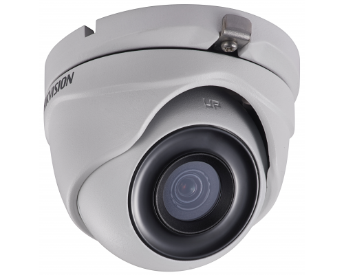 Камера Hikvision DS-2CE76D3T-ITMF(2.8mm) 2Мп уличная HD-TVI камера с EXIR-подсветкой до 30м2Мп Progressive Scan CMOS; объектив 2.8мм; угол обзора: 106°; механический ИК-фильтр; 0.005 Лк@F1.2; 1920 1080@