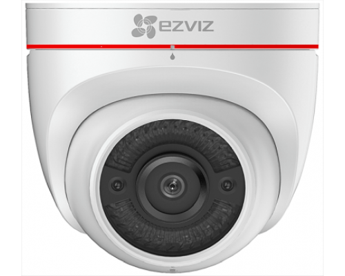 Камера Ezviz C4W (4.0mm) 2Мп внешняя купольная Wi-Fi камера c ИК-подсветкой до 30м 1/2.7'' CMOS матрица; объектив 2.8мм; угол обзора 104°; ИК-фильтр; 0.02лк @F2.0; DWDR, 3D DNR; встроенный микрофон и динами