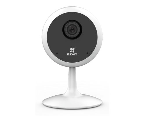 Камера Ezviz C1C 720P 1Мп внутренняя Wi-Fi камера c ИК-подсветкой до 12м 1/4'' CMOS матрица; объектив 2.8мм; угол обзора 92°(горизонтальный), 110°(диагональный);20 к/сек при 1280х720; ИК-фильтр;2.4ГГц Wi-Fi;