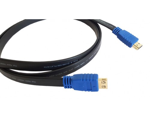 Кабель Kramer C-HM/HM/FLAT/ETH-35 Кабель HDMI-HDMI (Вилка - Вилка), 10,6 м