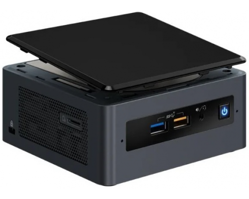 Неттоп Intel NUC 8 Home, Mini PC with Win 10, Intel Core i3, 1TB HDD, 16GB Intel Optane Memory, 4GB RAM, w/ EU cord, single pack