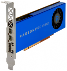 Видеокарта Graphics Card AMD Radeon Pro WX 3100, 4GB, 2-mDP, 1-DP, (Z2 G4 SFF/Tower, Z4, Z6, Z8, EliteDesk 705 G4 MT WS)                                                                                                                                  