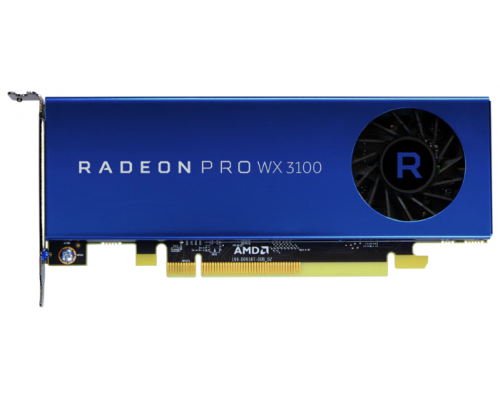 Видеокарта Graphics Card AMD Radeon Pro WX 3100, 4GB, 2-mDP, 1-DP, (Z2 G4 SFF/Tower, Z4, Z6, Z8, EliteDesk 705 G4 MT WS)