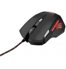 Мышь Trust Gaming Mouse GXT 111 Neebo, USB, 800-2500dpi, Illuminated, PC/PS4/Xbox One, Black [21090]                                                                                                                                                      