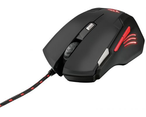 Мышь Trust Gaming Mouse GXT 111 Neebo, USB, 800-2500dpi, Illuminated, PC/PS4/Xbox One, Black [21090]