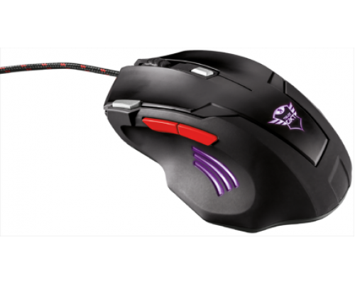 Мышь Trust Gaming Mouse GXT 111 Neebo, USB, 800-2500dpi, Illuminated, PC/PS4/Xbox One, Black [21090]