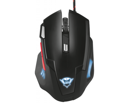 Мышь Trust Gaming Mouse GXT 111 Neebo, USB, 800-2500dpi, Illuminated, PC/PS4/Xbox One, Black [21090]