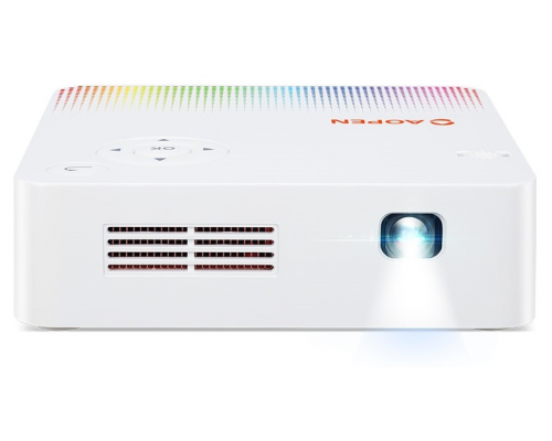 Проектор Aopen projector PV10 LED, WVGA, 300Lm, 5.000/1, HDMI, USB, Wifi, 0.4Kg, EURO/UK/Swiss EMEA