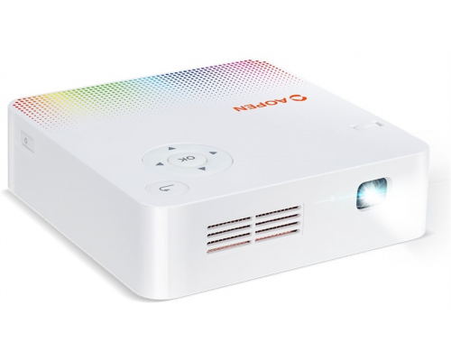 Проектор Aopen projector PV10 LED, WVGA, 300Lm, 5.000/1, HDMI, USB, Wifi, 0.4Kg, EURO/UK/Swiss EMEA