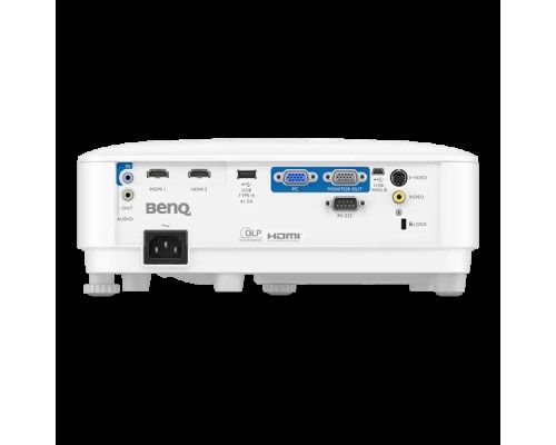 Проектор BenQ MS560 800х600 SVGA DLP 4000AL, 20000:1, 4:3, TR 1,96-2,15, zoom 1.1x, 10Wx1, VGA, D-Sub, HDMIx2,WHITE, 2.3 kg