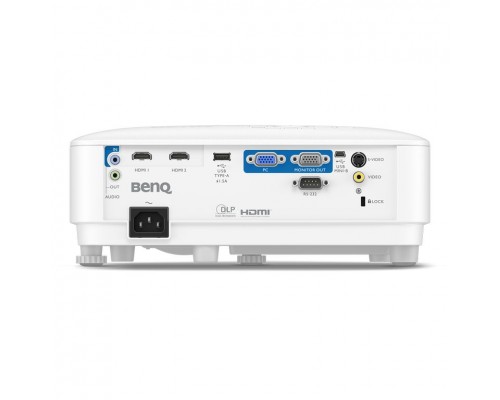 Проектор BenQ MW560 1280х800 WUXGA DLP 4000AL, 20000:1, 16:9, TR 1,55-1,7, zoom 1.1x, 10Wx1, VGA, D-Sub, HDMIx2,USB, WHITE, 2.3 kg