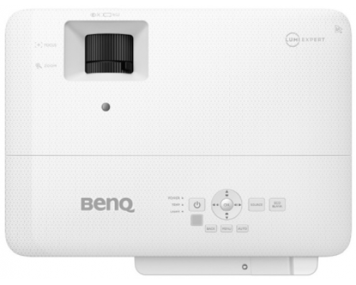 Проектор BenQ TH685i 1920х1080 FHD DLP 3500AL, 10000:1, 16:9, TR 1,13-1,46, zoom 1.3x, 10Wx1, VGA, USB, HDMIx2, Powered by AndroidTV, WHITE, 2.8 kg