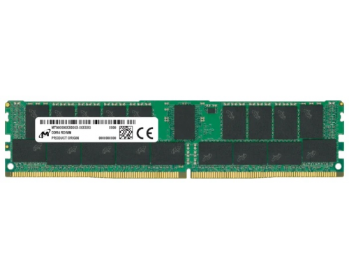 Оперативная память Micron DDR4 RDIMM 16GB 1Rx4 2933 MHz ECC Registred MTA18ASF2G72PZ-2G9 (Analog Crucial CT16G4RFS4293)