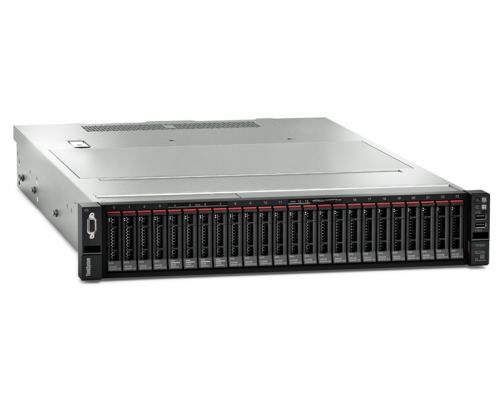 Сервер Lenovo TCH ThinkSystem SR650 Rack 2U,2xXeon 5218R 20C(2.1GHz/125W), 2x32GB/2933MHz/2R/RDIMM,noHDD(upto 8/10 SFF),RAID 930-8i(2GB),noGbE,noDVD,1x750W(upto2),1x2.8m p/c(upto2),XCCE