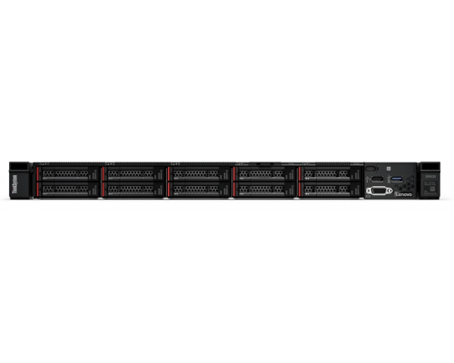 Сервер Lenovo TCH ThinkSystem SR630 Rack 1U,2xXeon 5218R 20C(2.1GHz/125W),2x32GB/2933/2R/RDIMM,noHDD(upto8/10 SFF),RAID 930-8i(2GB),noGbE,noDVD,1x750W(upto2),2.8m p/c(upto2),XCC Enterprise