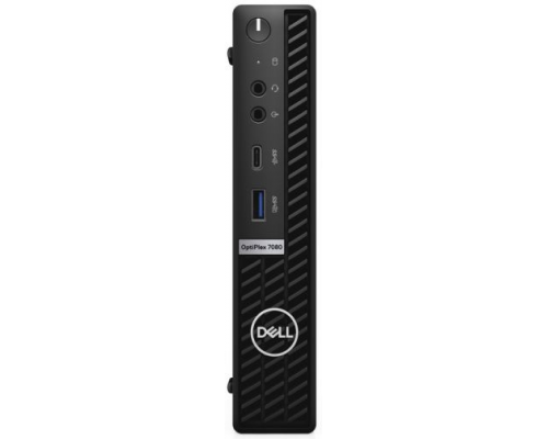 Неттоп Dell Optiplex 7080 Micro Core i5-10500 (3,1GHz) 8GB (1x8GB) DDR4 256GB SSD Intel UHD 630 W10 Pro