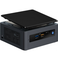 Неттоп Intel NUC kit: i3-8109U, 2xDDR4 SODIMM,NVMe/SATA M.2 SSD+2.5