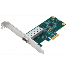 Сетевой адаптер D-Link DGE-560SX/D1A, PCI-Express Network Adapter with 1 1000Base-X SFP port.802.1Q VLAN, 802.3x Flow Control, IEEE 802.3az Energy-Efficient Ethernet, Jumbo frame 9.5K, 802.1p QoS, Microsoft Windows                                    