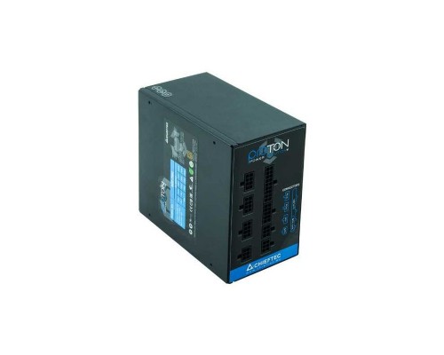 Блок питания Chieftec PSU BDF-1000С 1000W Proton ATX2.3, EPS12V 230V 14cm Fan 80+Bronze Active PFC, 20+4, 2*8(4+4)p, 6*8(6+2)p, 9xSATA, 3xMolex, FDD