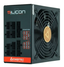 Блок питания Chieftec Silicon SLC-1000C (ATX 2.3, 1000W, 80 PLUS BRONZE, Active PFC, 140mm fan, Full Cable Management) Retail                                                                                                                             