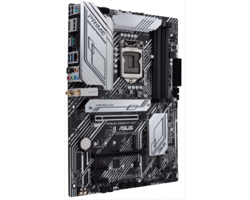 Материнская плата ASUS PRIME Z590-P WIFI, LGA1120, Z590, 4*DDR4, DP+HDMI, SATA3 + RAID, Audio, Gb LAN, USB 3.2*9, USB 2.0*4, COM*1 header (w/o cable), ATX; 90MB1810-M0EAY1