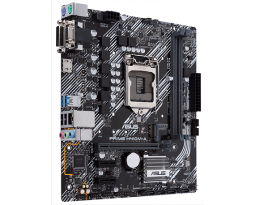 Материнская плата ASUS PRIME PRIME H410M-A/CSM, LGA1200, H410, 2*DDR4, D-Sub + DVI + HDMI, SATA3, Audio, Gb LAN, USB 3.2*4, USB 2.0*6, COM*1 header (w/o cable), mATX ; 90MB13G0-M0EAYC