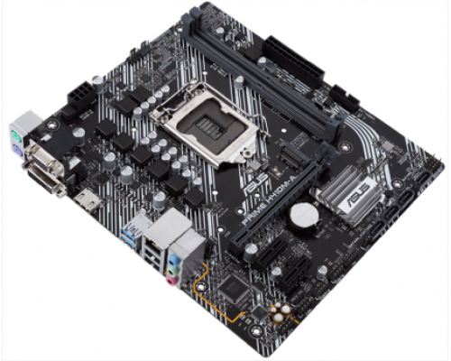 Материнская плата ASUS PRIME PRIME H410M-A/CSM, LGA1200, H410, 2*DDR4, D-Sub + DVI + HDMI, SATA3, Audio, Gb LAN, USB 3.2*4, USB 2.0*6, COM*1 header (w/o cable), mATX ; 90MB13G0-M0EAYC