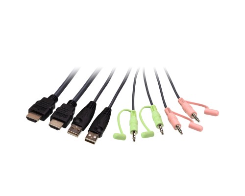 Переключатели 2 PORT USB HDMI  KVM SWITCH