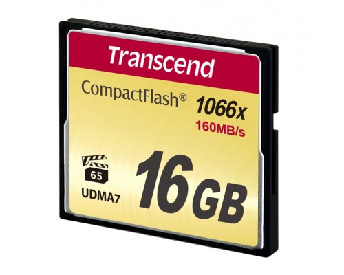 Карта памяти Transcend 16GB CompactFlash 1000x